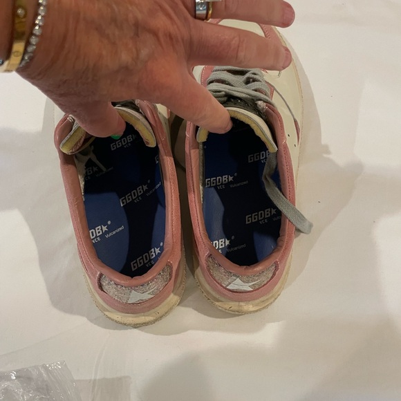 Golden Goose Vulcanized 10th Star Sz 38 - Picture 5 of 6